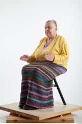 and more Whole Body Woman Artistic poses White Casual Overweight Wrinkles